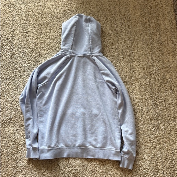 Nike Women's Lilac Hoodie with Black Logo - Picture 7 of 7